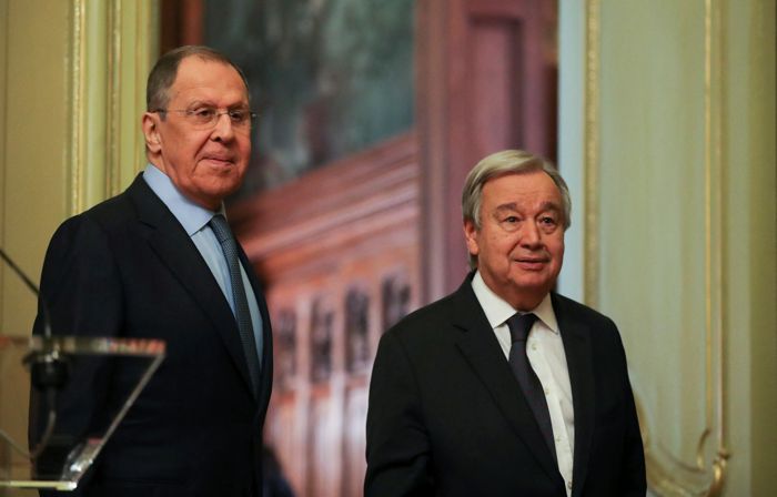 UN chief António Guterres calls for ceasefire in Ukraine