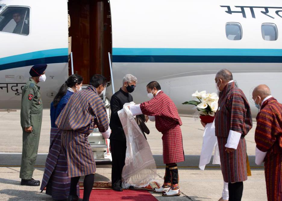 Jaishankar arrives in Bhutan to strengthen bilateral ties