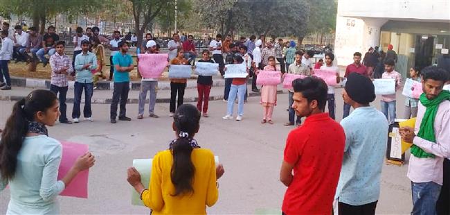 Students of Punjabi University, Patiala, slam Centre for ‘infringing’ on rights of Punjab