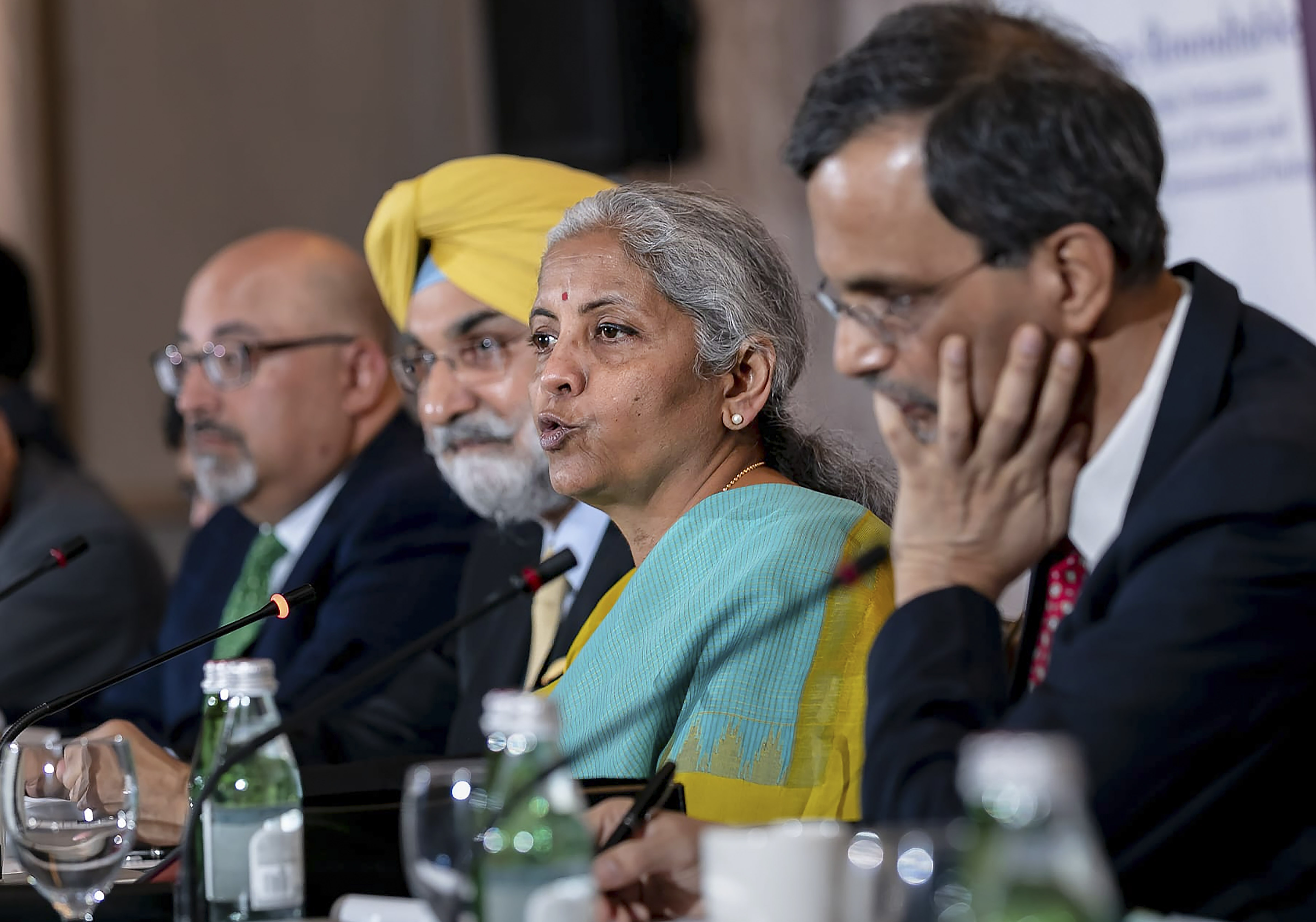 Be part of India's growth story: Nirmala Sitharaman to US fintech, chip firms
