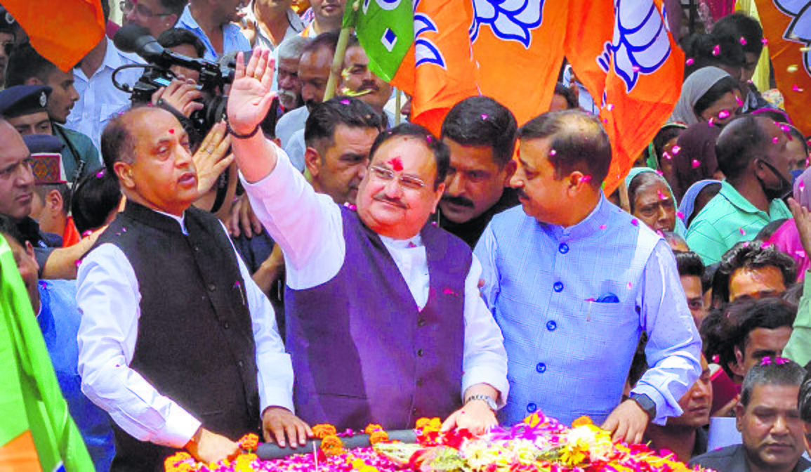 Generational shift in Himachal BJP as Nadda, Thakur take centrestage