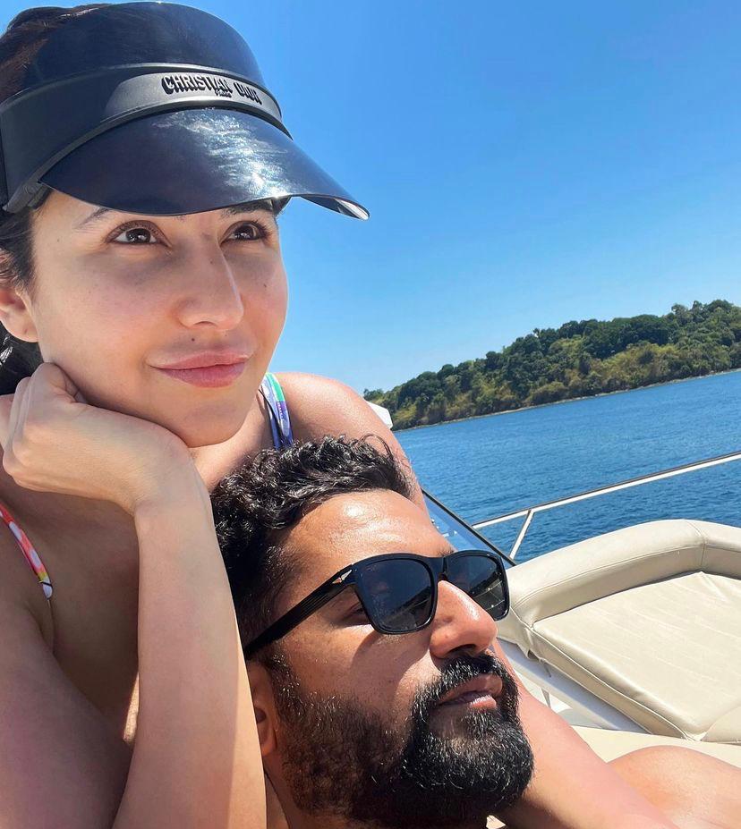 'No wifi, still finding better connection': Vicky Kaushal shares photos with wife Katrina Kaif; cheeky fans ask 'wonder how you uploaded pictures'
