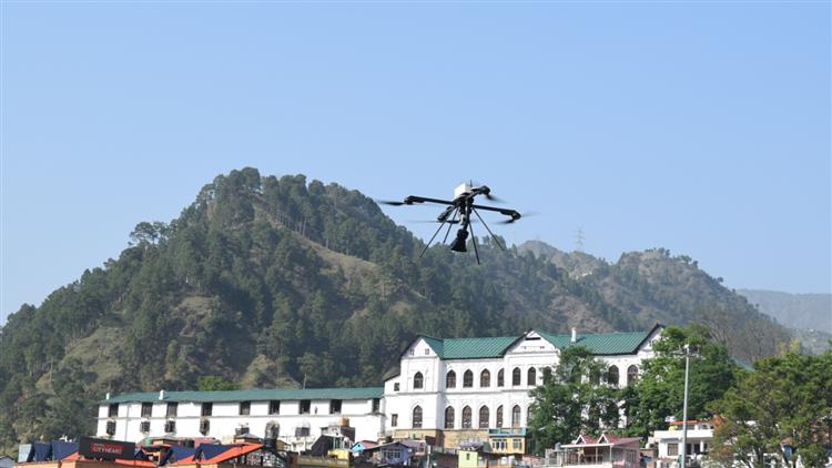 Drone service for disaster management in Himachal's Chamba