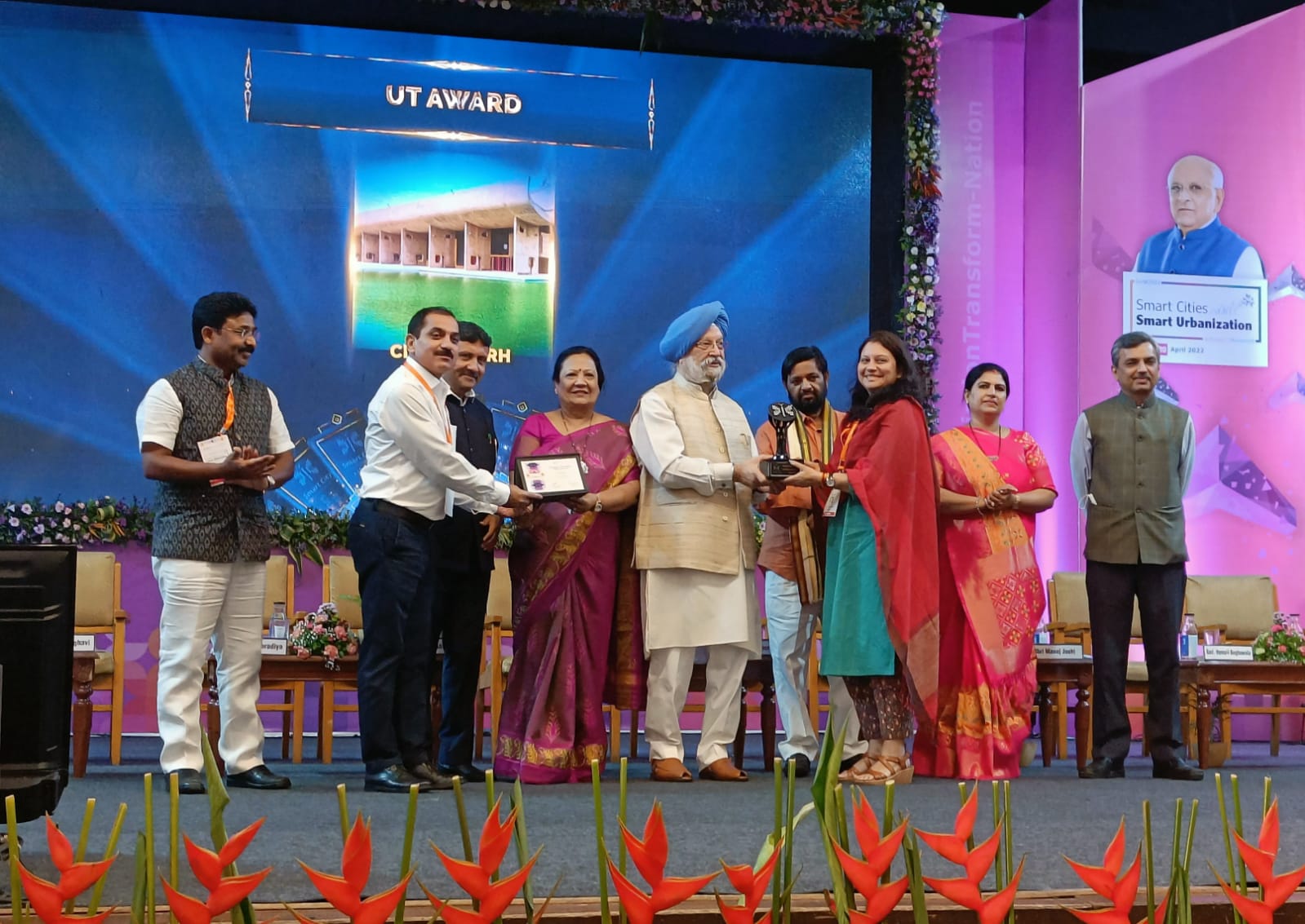 Chandigarh gets best UT award, culture honours