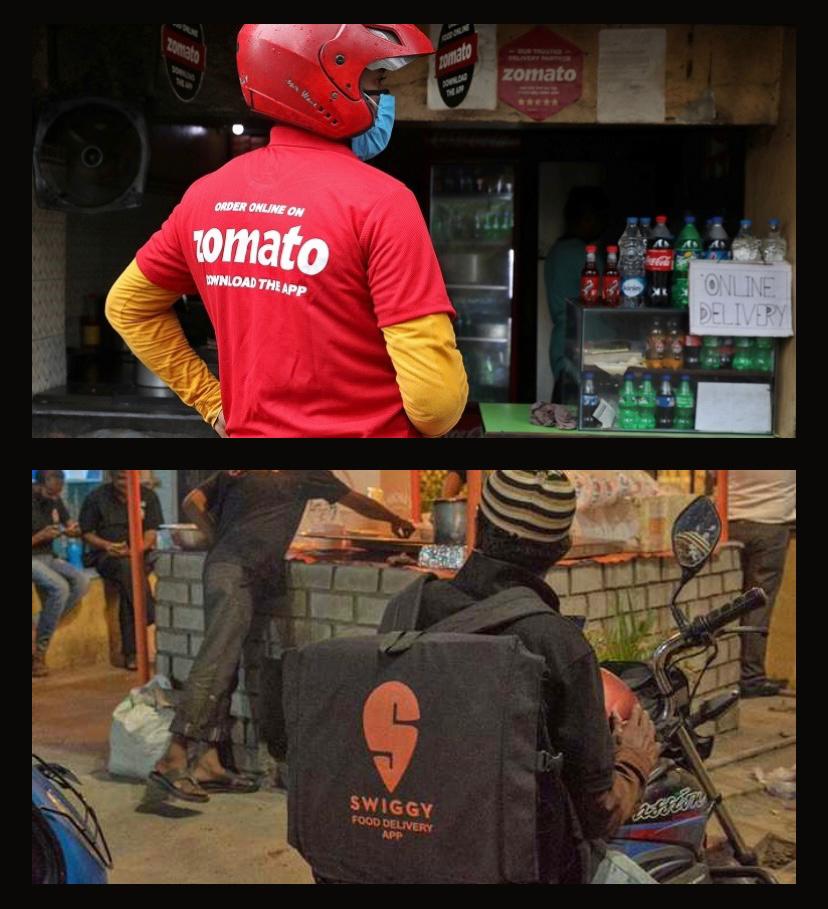 Food ordering apps Zomato and Swiggy witness brief outage, netizens cannot keep calm