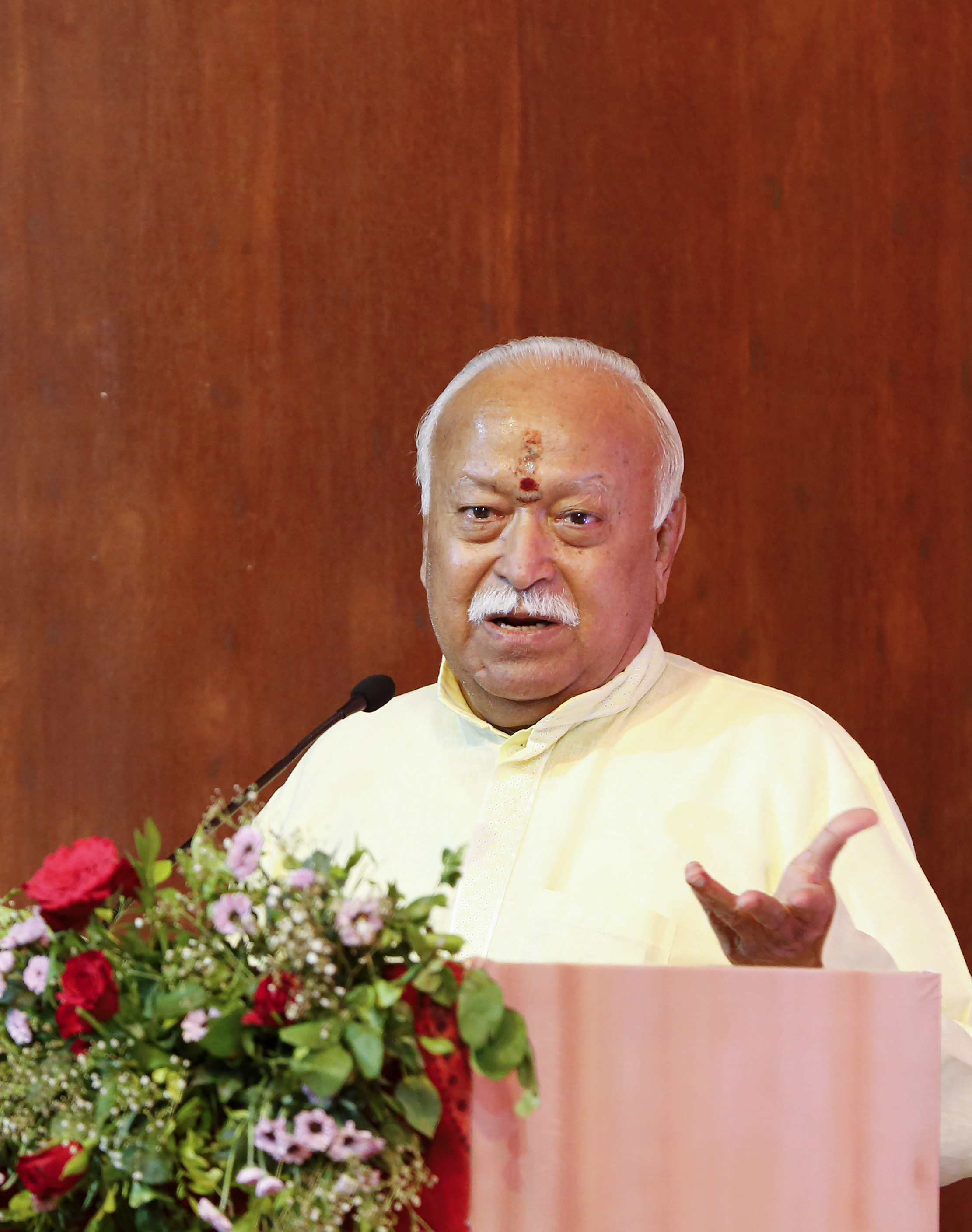 Violence doesn't benefit anybody, says RSS chief Mohan Bhagwat