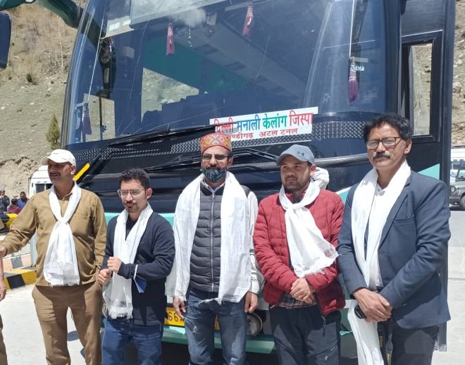HRTC starts Lahaul-Delhi Volvo bus from tomorrow