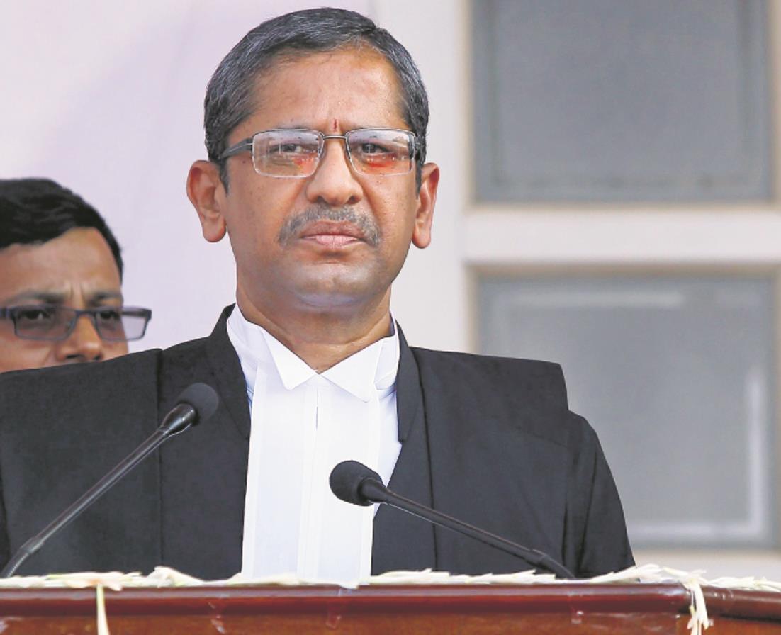 Take care of your physical and mental health: CJI N V Ramana tells judges