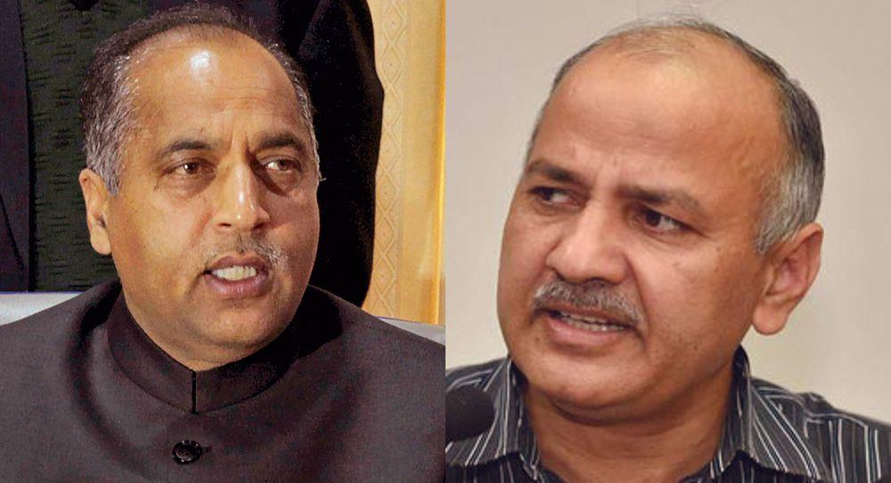 Himachal CM, AAP in war of words after Manish Sisodia claims Jai Ram Thakur on way out