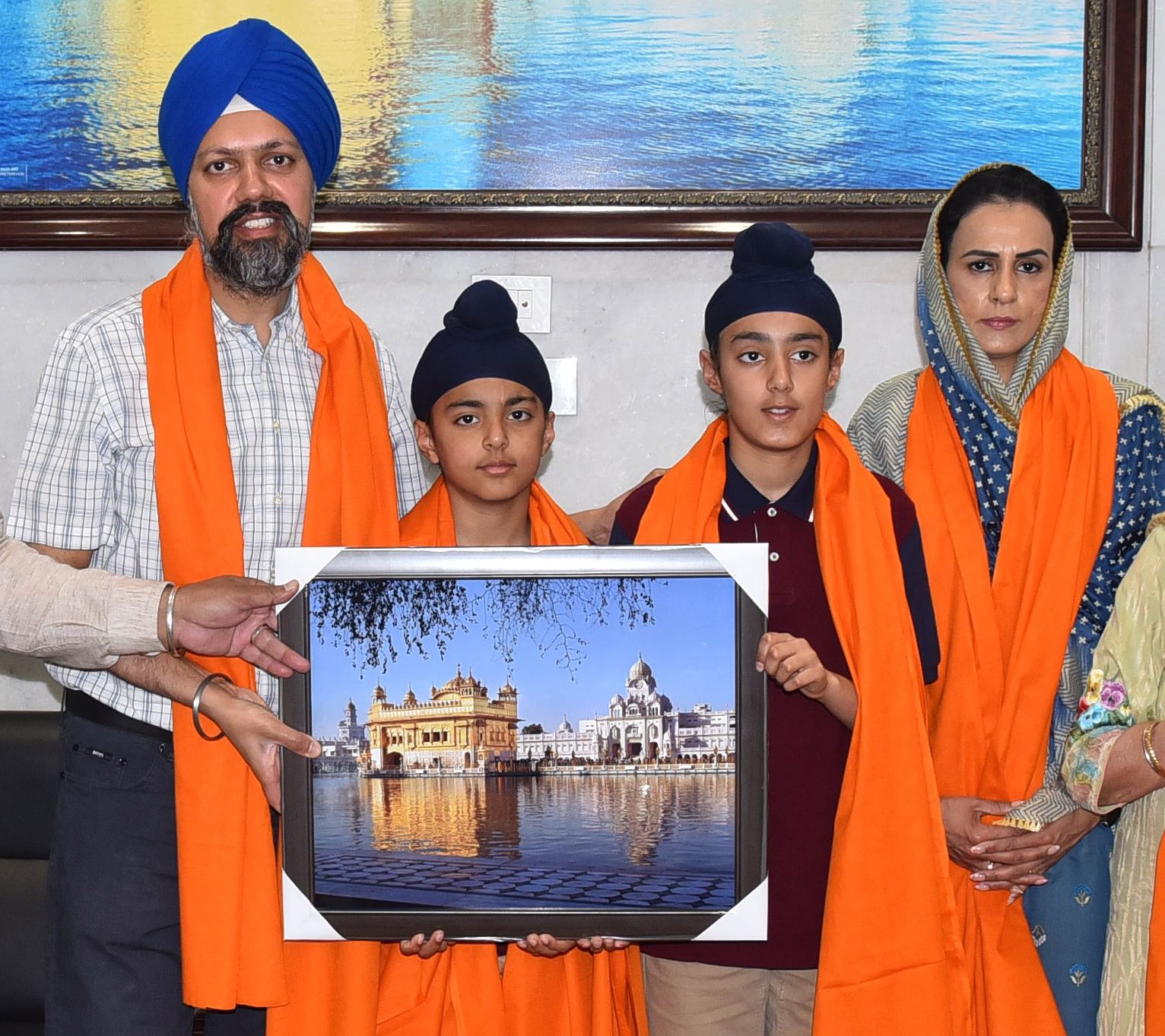 UK MP Tanmanjeet Singh Dhesi visits Golden Temple