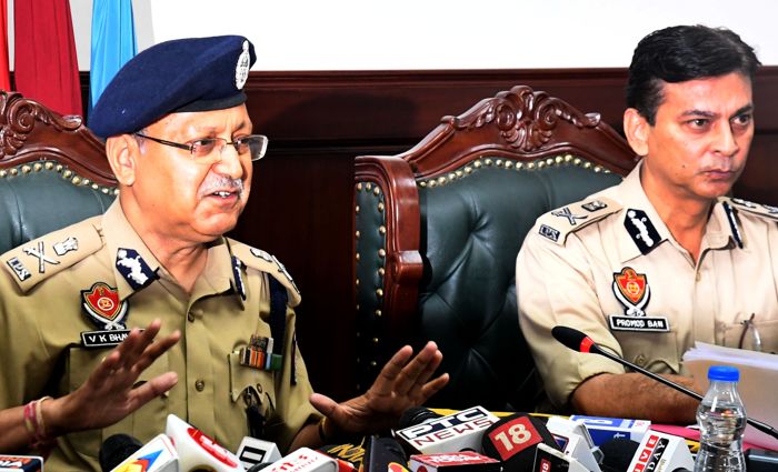 Punjab DGP VK Bhawra cites crime data to blunt Opposition's charge