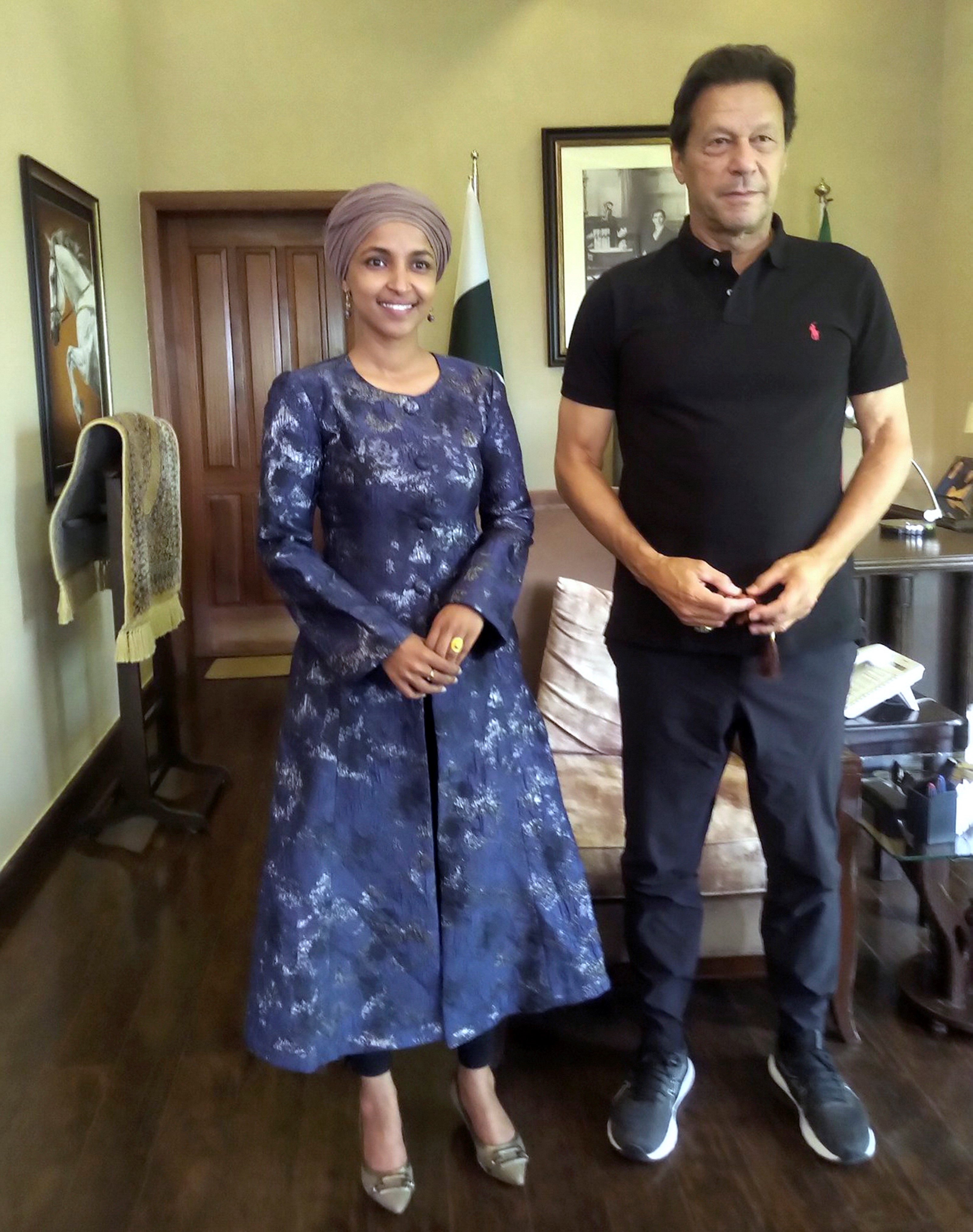 India condemns US Congresswoman Ilhan Omar’s visit to Pakistan-occupied Kashmir