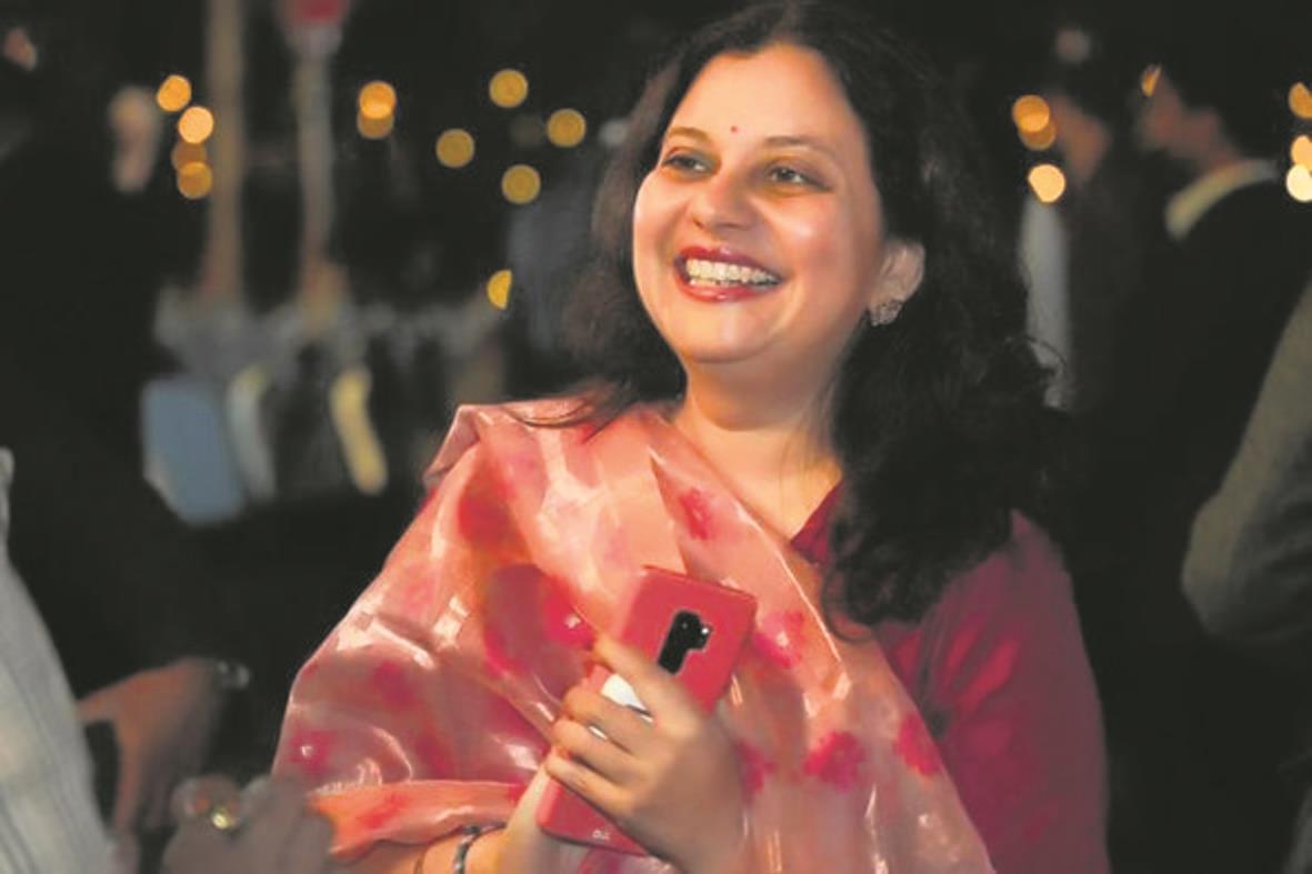 Anindita Mitra takes stock  of works in Sector 15, Chandigarh