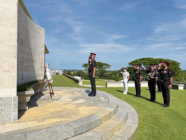 Army Chief General MM Naravane pays tribute to WW-II martyrs