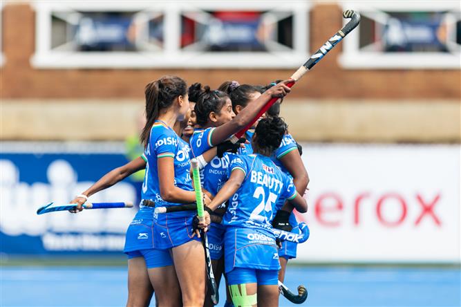 Hockey Women's Junior World Cup: India stun Germany 2-1 to seal quarterfinal berth