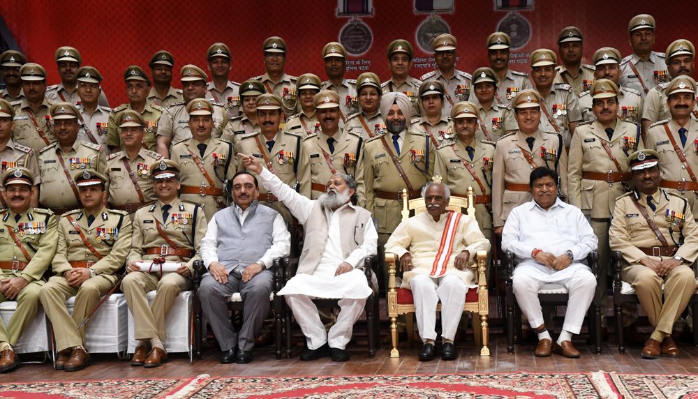11 Haryana cops get President's Medal