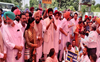 Alka Lamba appears before  Ropar police, Cong protests