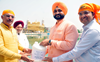 400th Gurpurb: Team gets water from Golden Temple