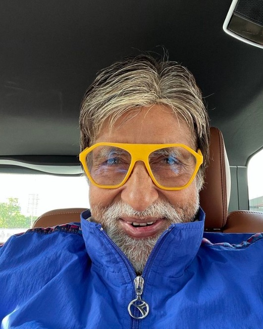 For Amitabh Bachchan, work bring ‘a bit yellow’ but definitely no blues, Shweta Bachchan and Navya testify