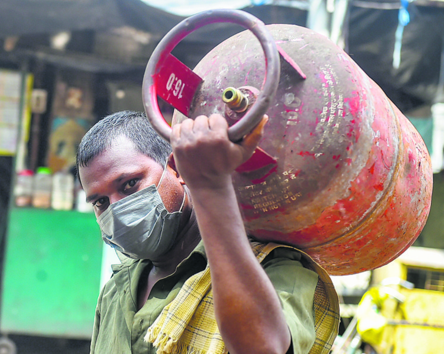 Residents protest hike in LPG prices