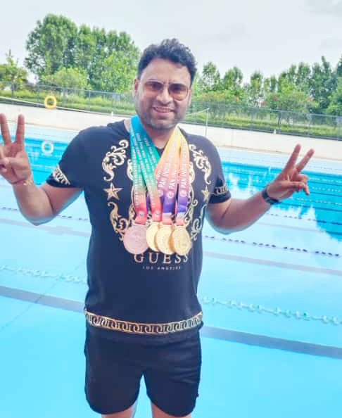 City-based lecturer rules the pool