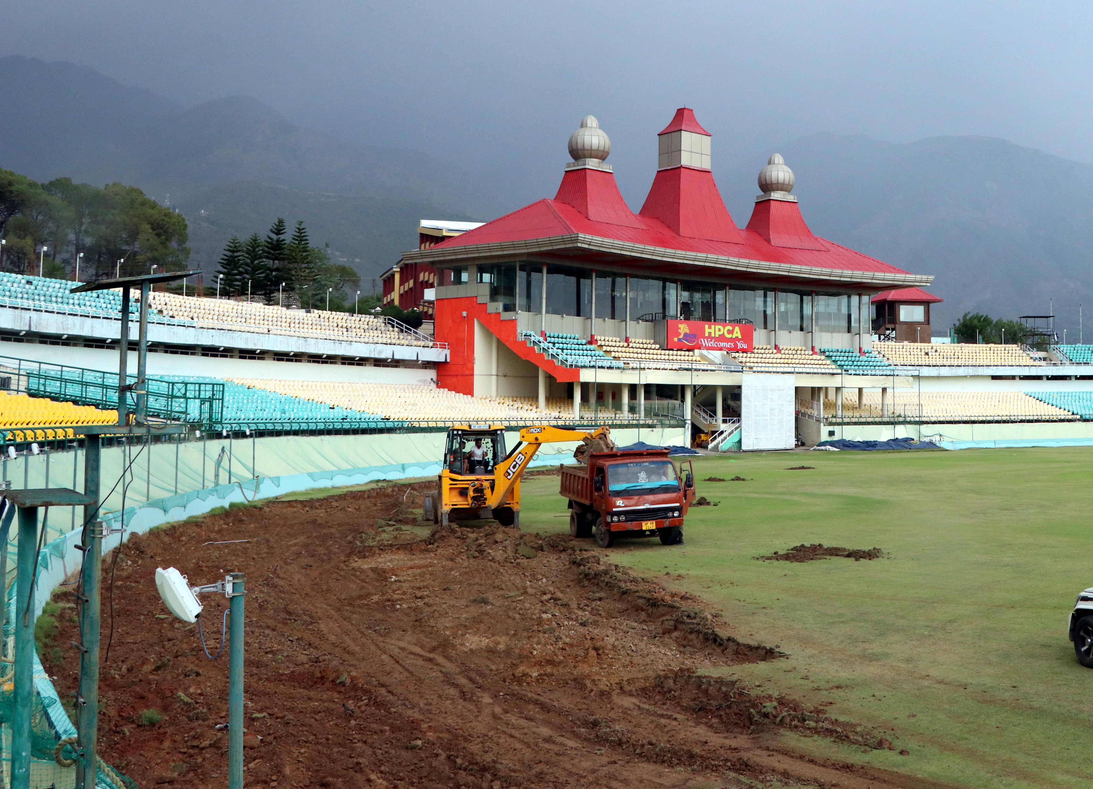 Dharamsala stadium to have improved drainage system