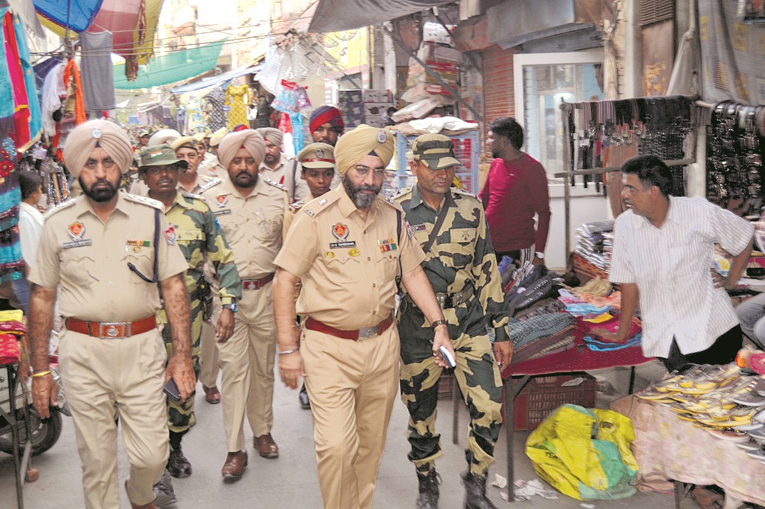 BSF personnel to assist Jalandhar police in maintaining law and order