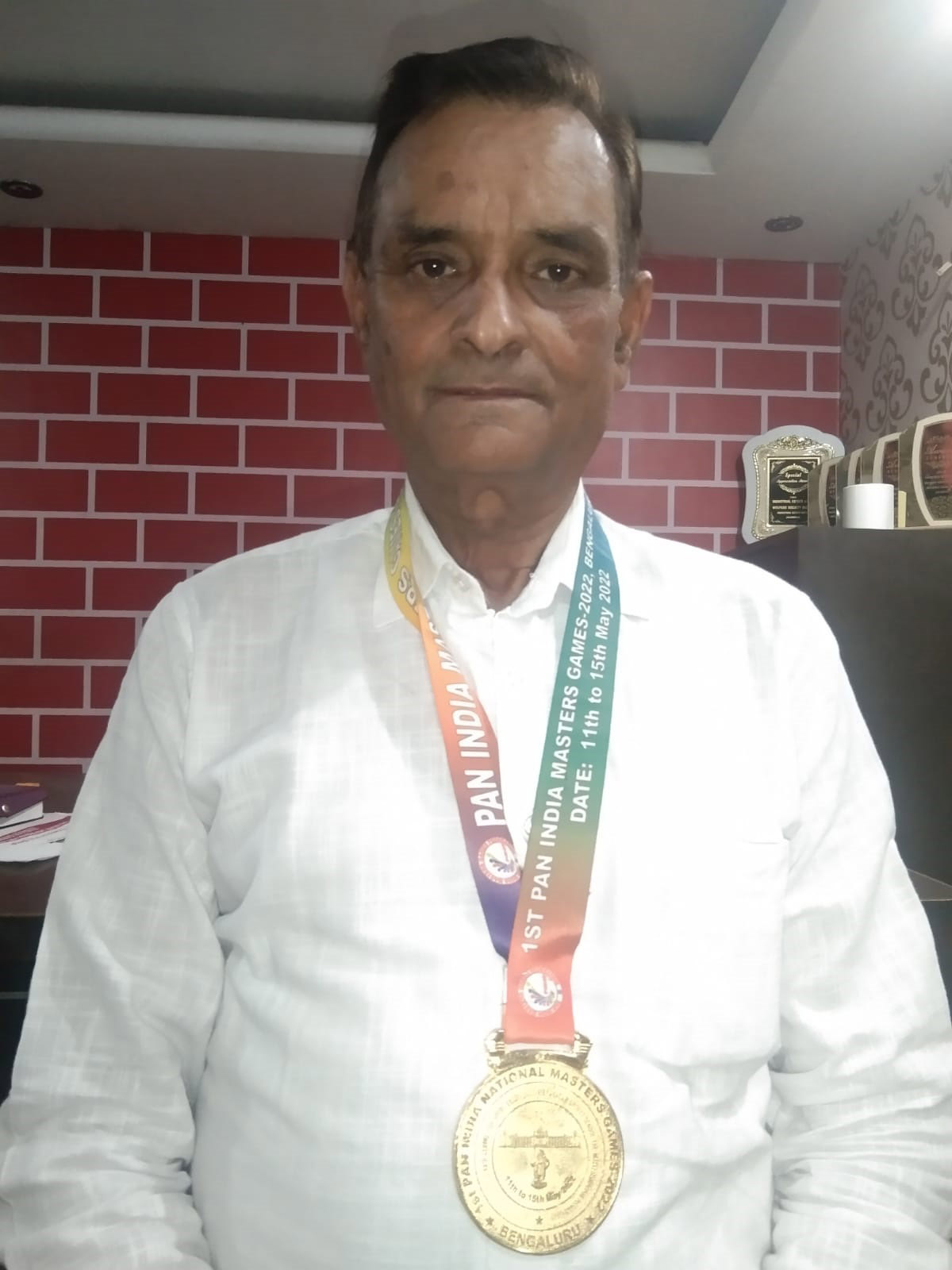 73-yr-old Jalandhar bizman wins four gold medals in swimming
