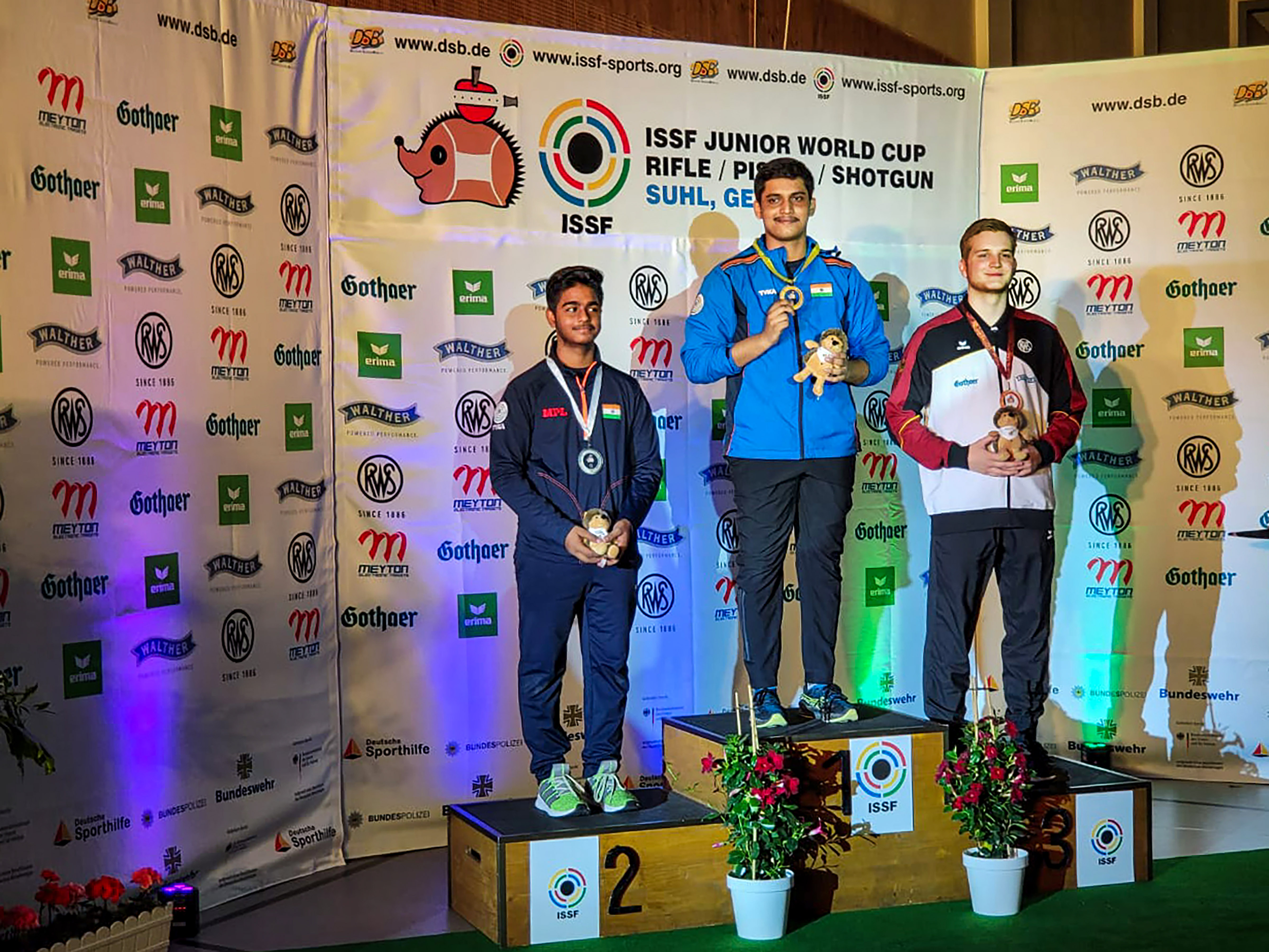 Indian shooters pick up seven medals in Junior world cup