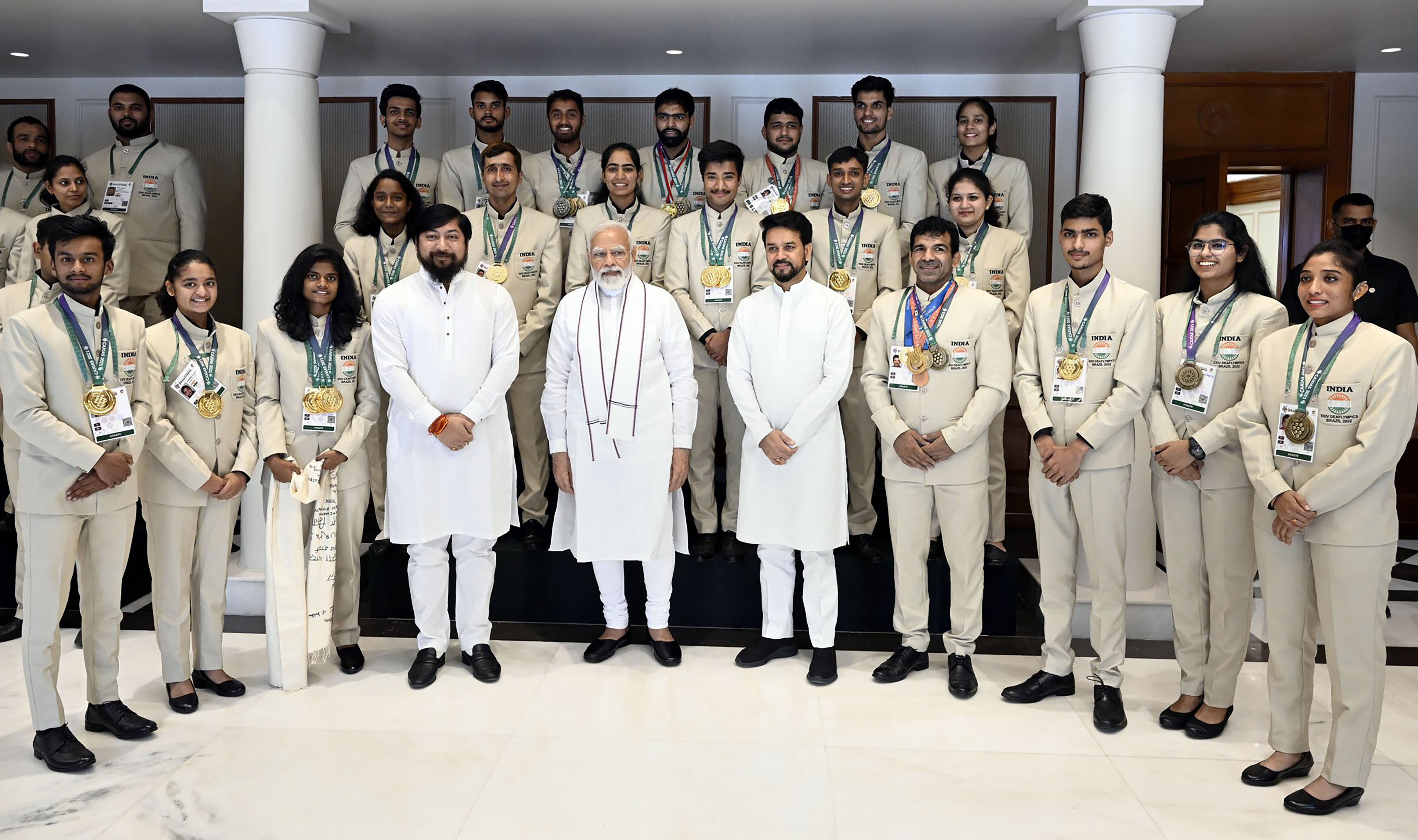 Narendra Modi hosts Deaflympics contingent, says ‘you brought pride and glory for India’