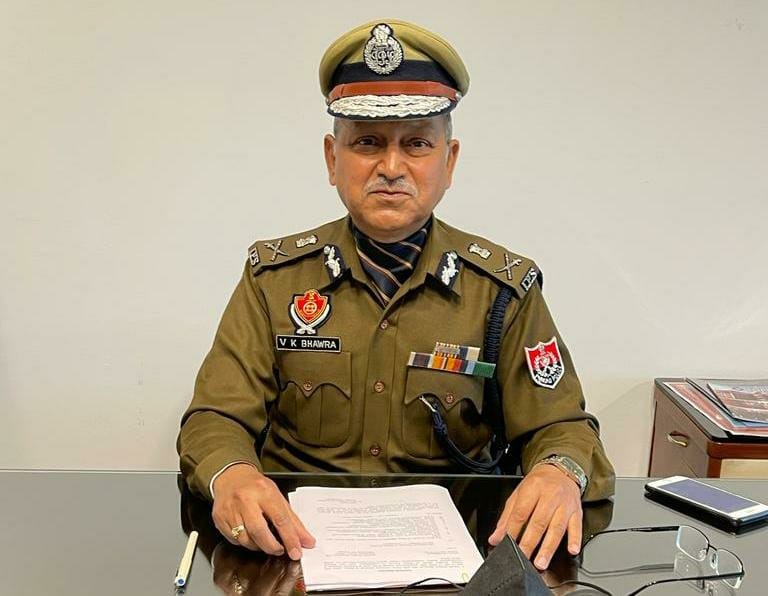 DGP VK Bhawra reviews security in border dists