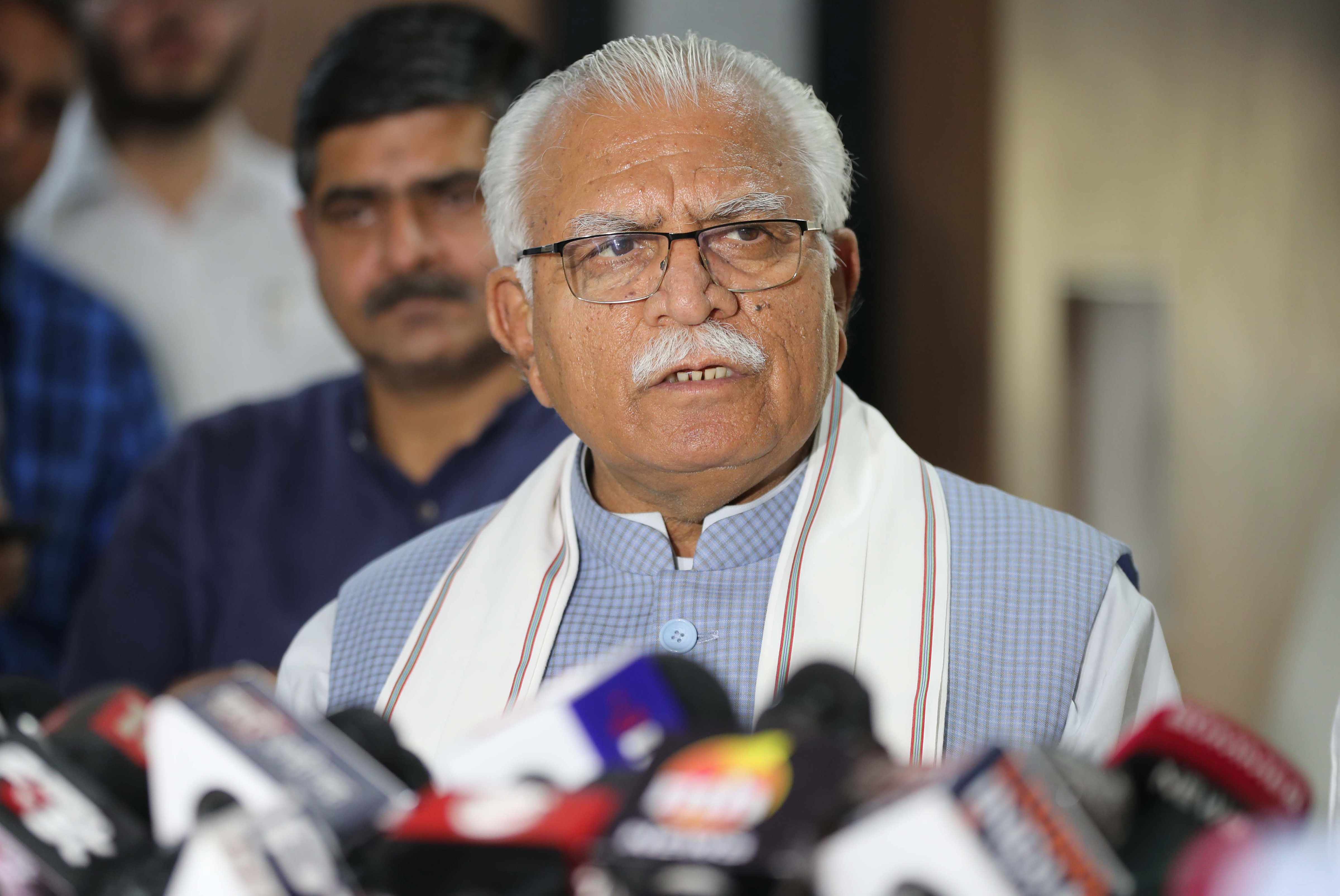 Want more water, ask Punjab to release Haryana's share: Khattar to Delhi govt