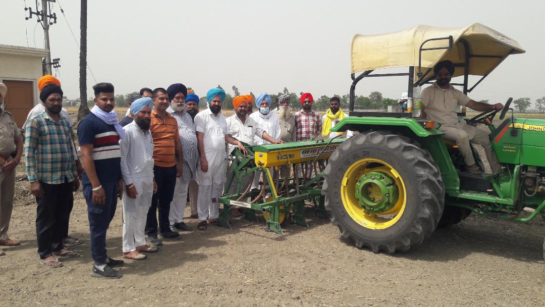 Drive for direct sowing of paddy launched in Fatehgarh Sahib district