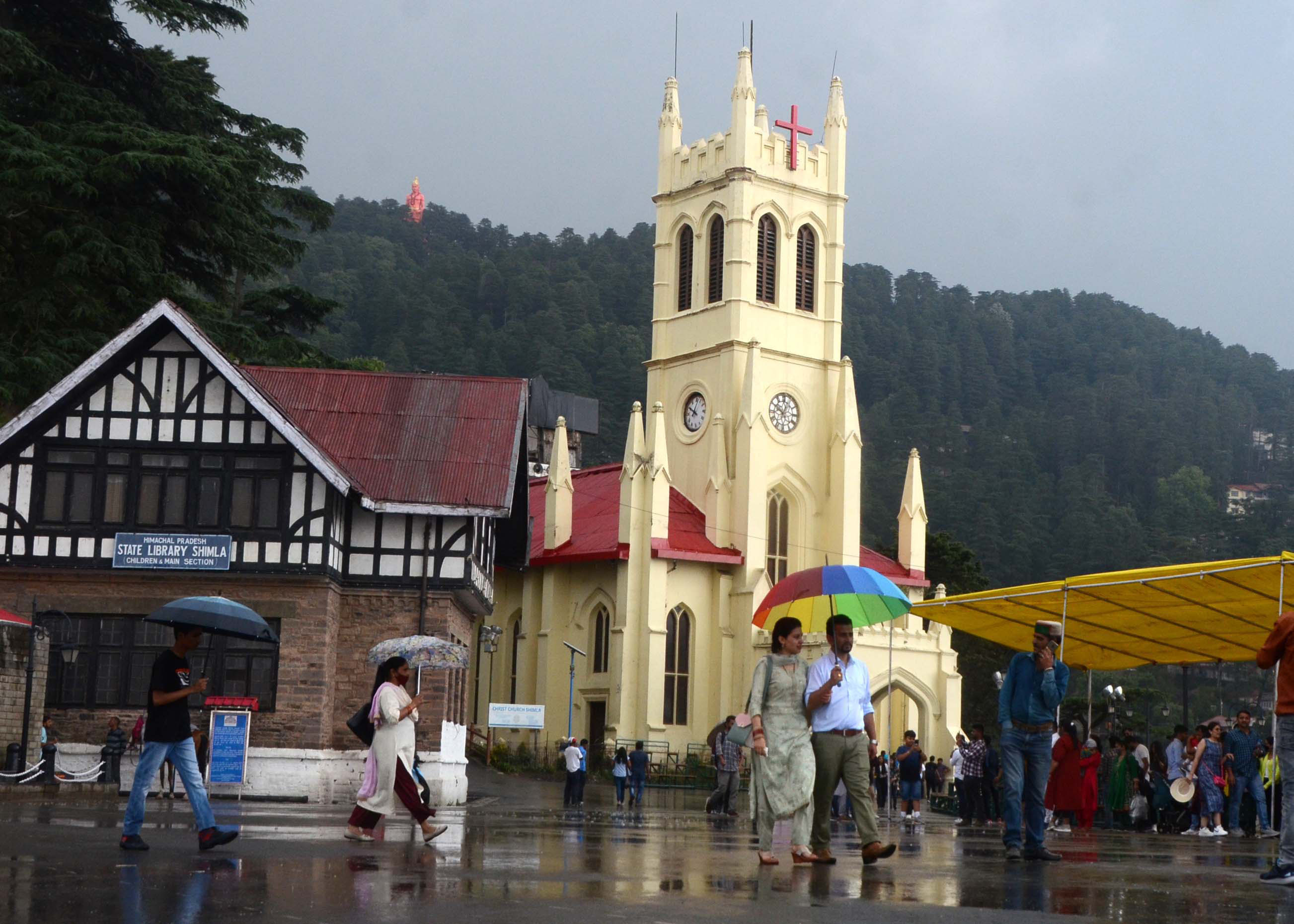 Rain, thunderstorm lash Shimla, Solan
