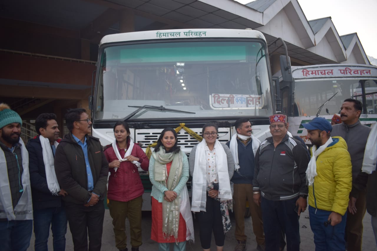 Delhi-Leh HRTC bus service resumes