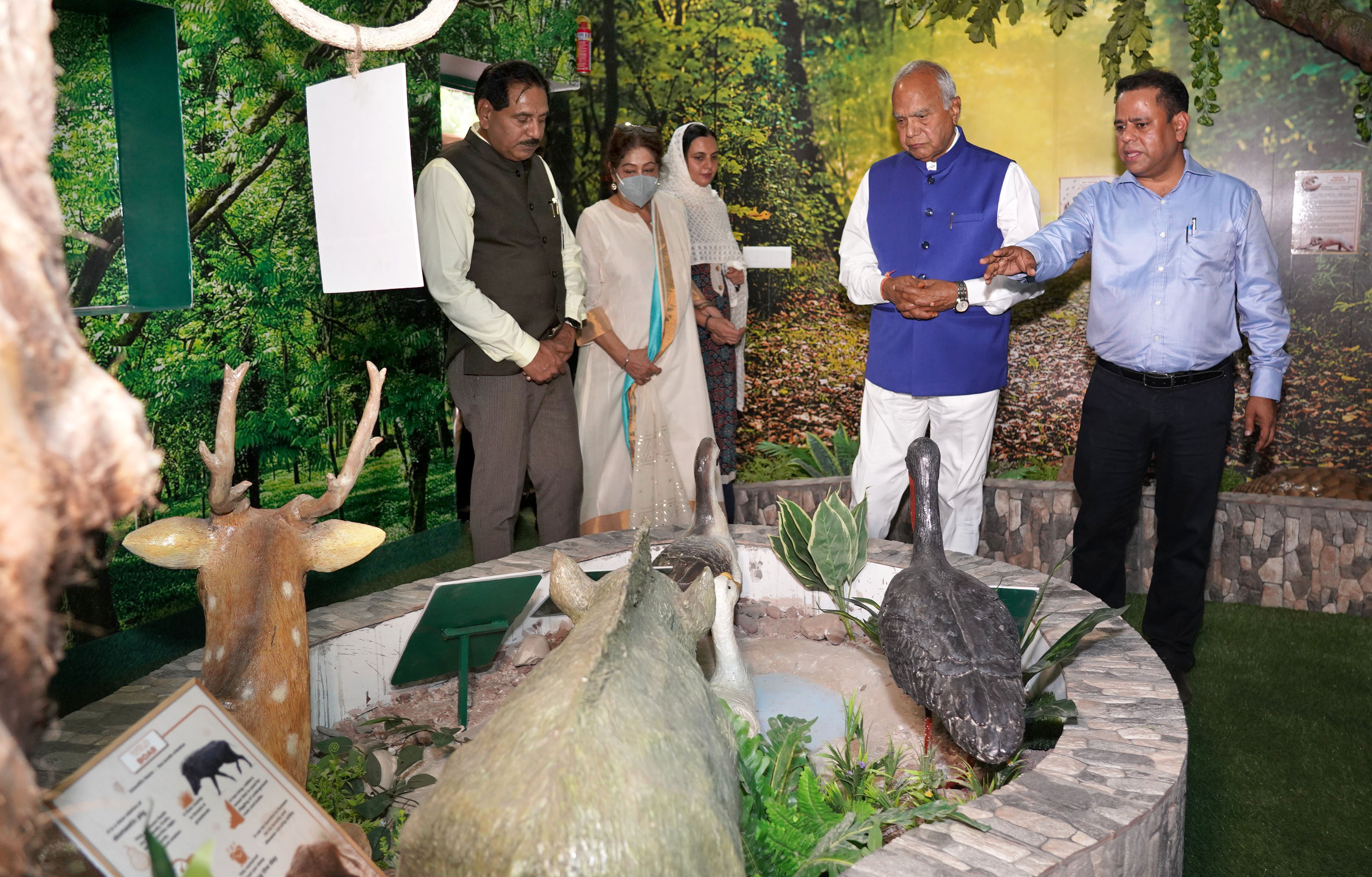 Chandigarh Administrator Banwarilal Purohit opens Nature Interpretation Centre at Kansal