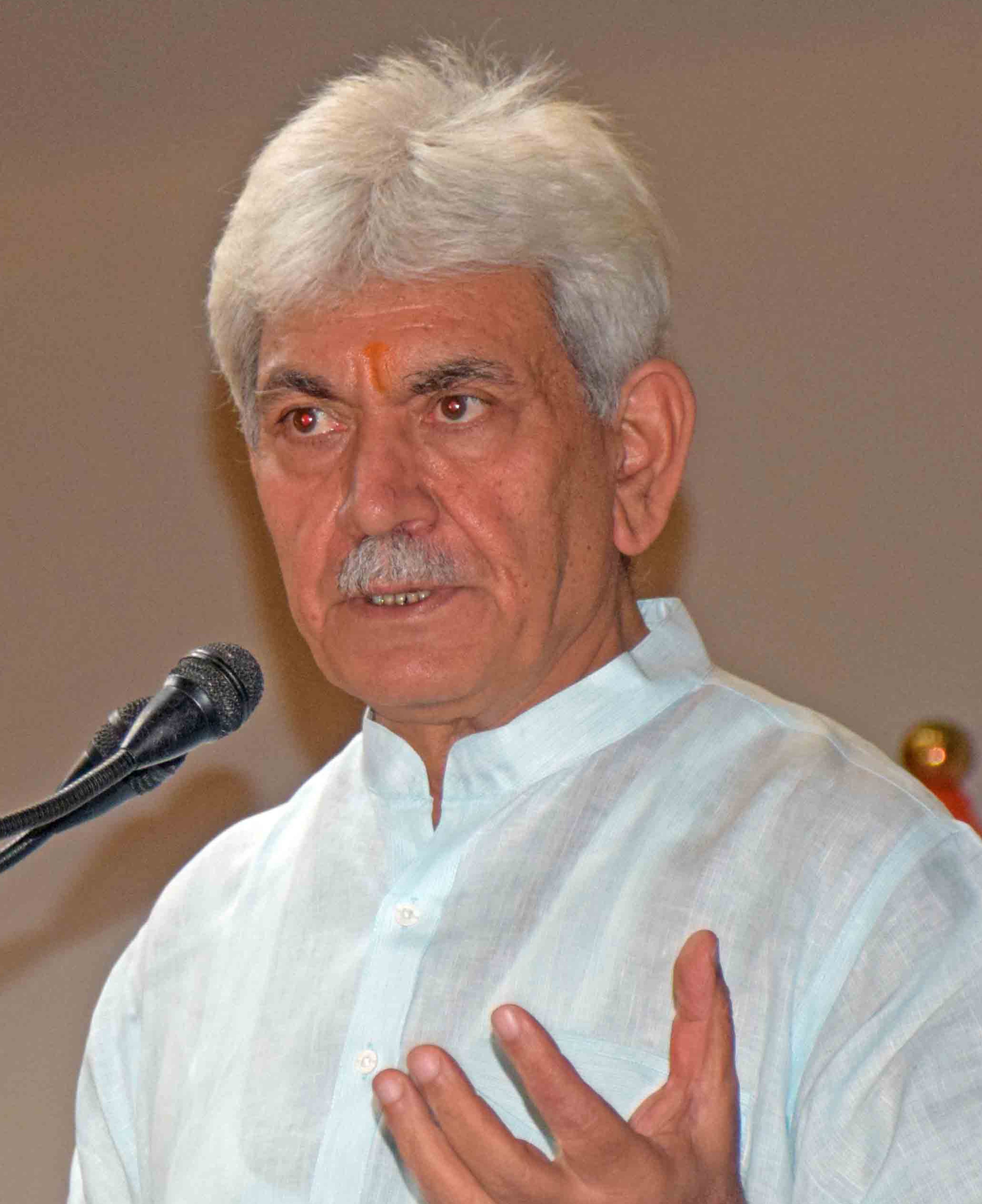 J&K L-G Manoj Sinha unveils Rs 51-cr projects for tribals