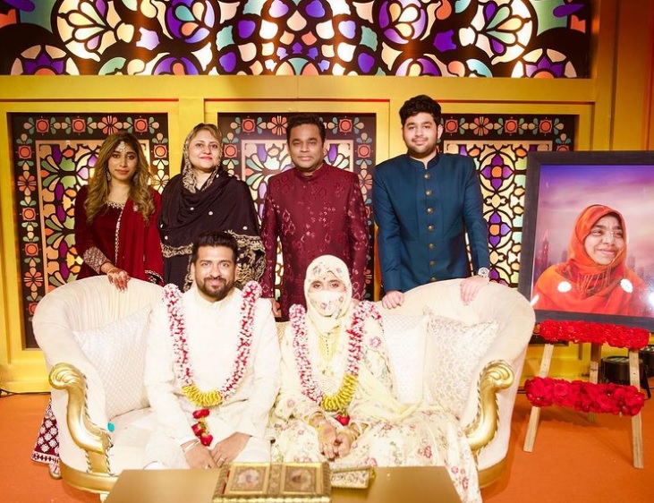 AR Rahman's daughter Khatija gets married to Riyasdeen Shaik Mohamed