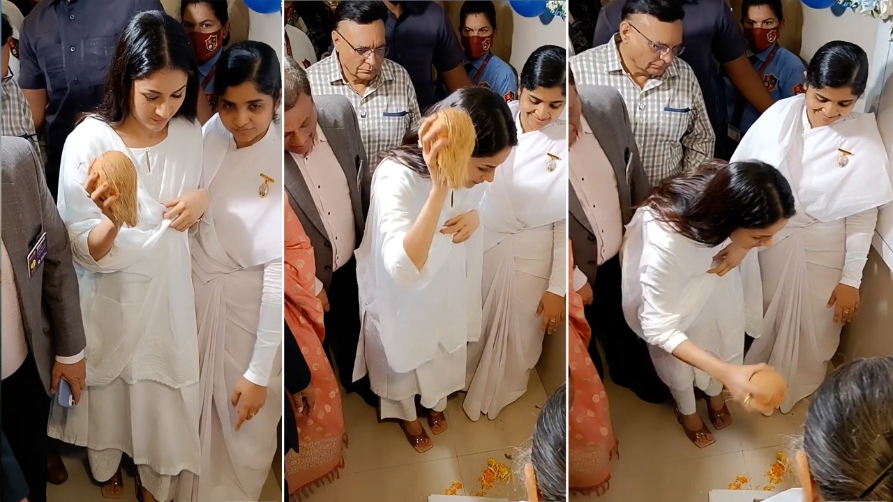 Watch: Shehnaaz Gill heavily trolled for wearing heels while performing ritual; netizen says ‘making fun of Hindu rite’