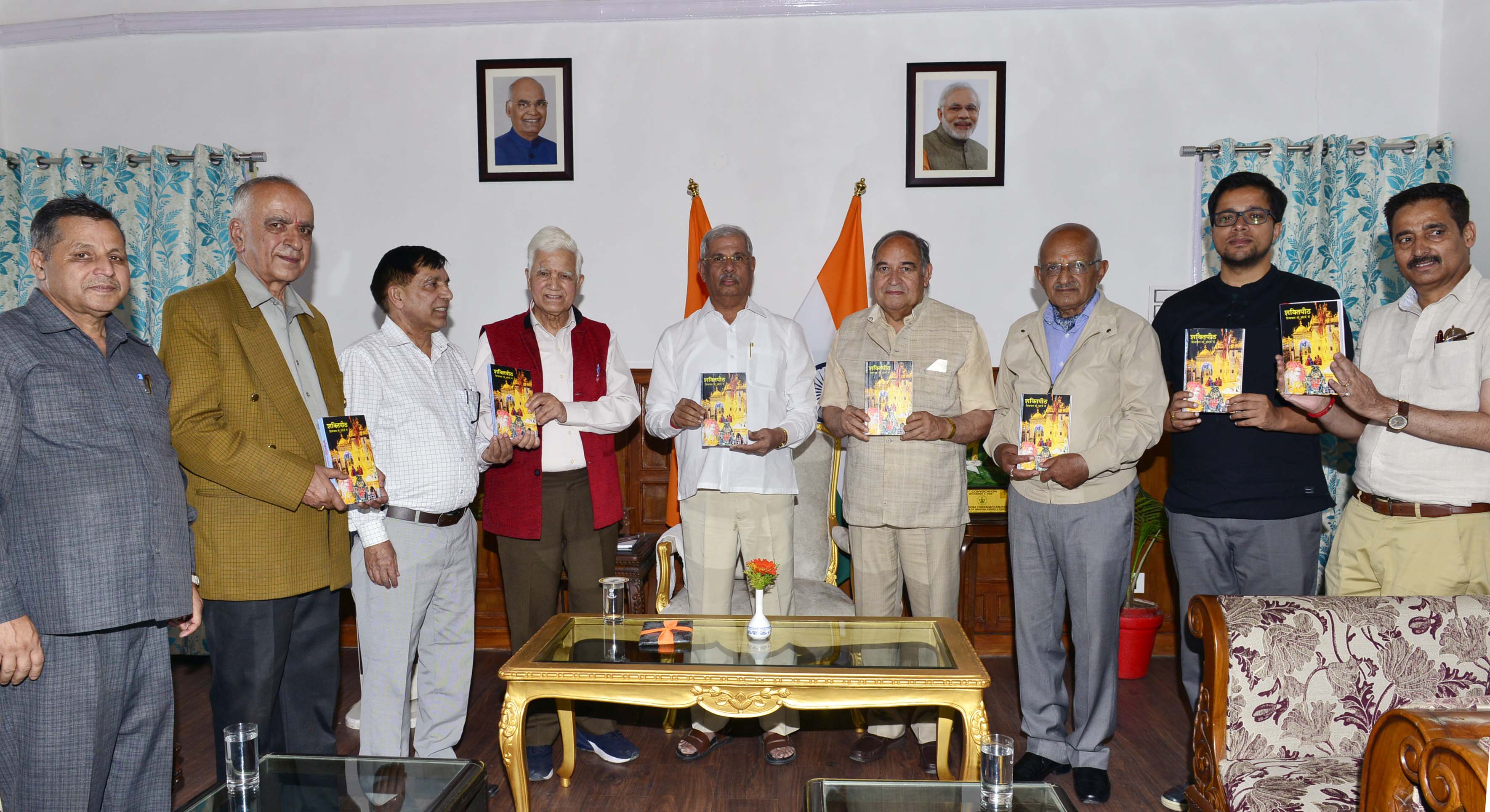 Himachal Governor Rajendra Vishwanath Arlekar releases book on Shaktipeeths