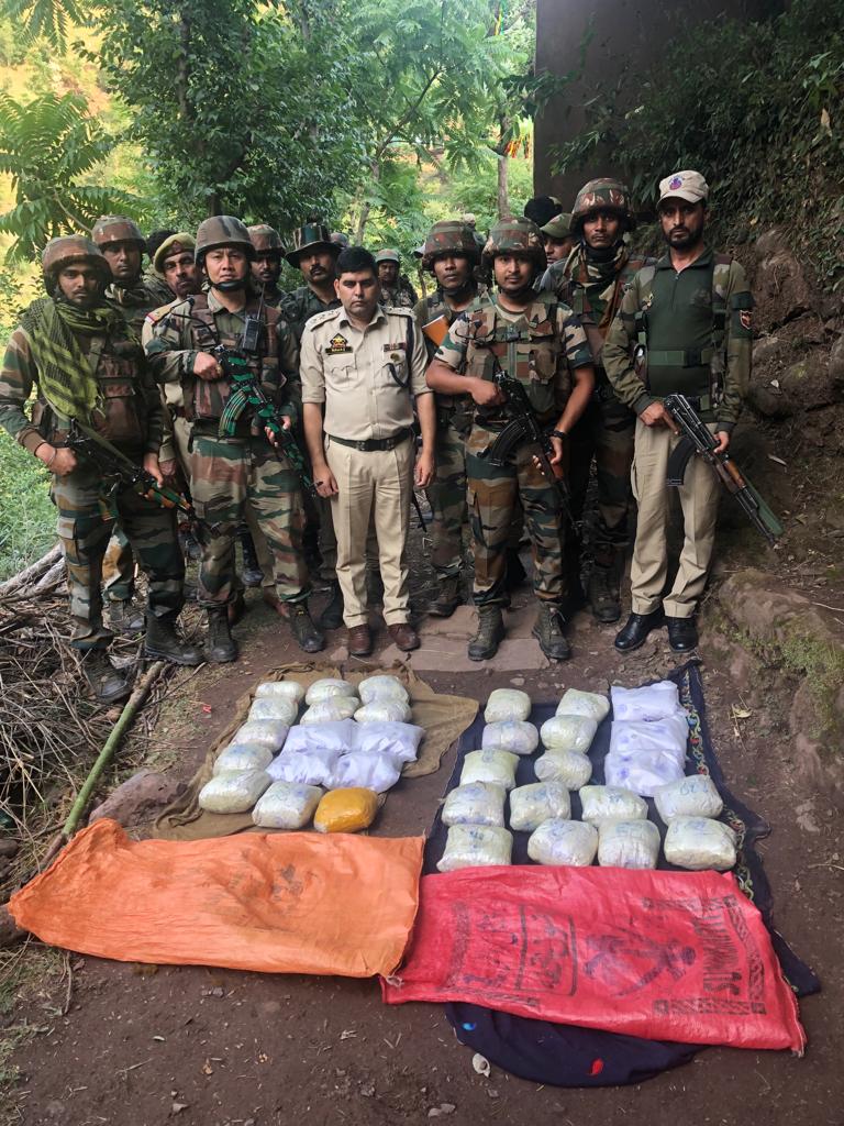 44 kg drugs seized in Poonch
