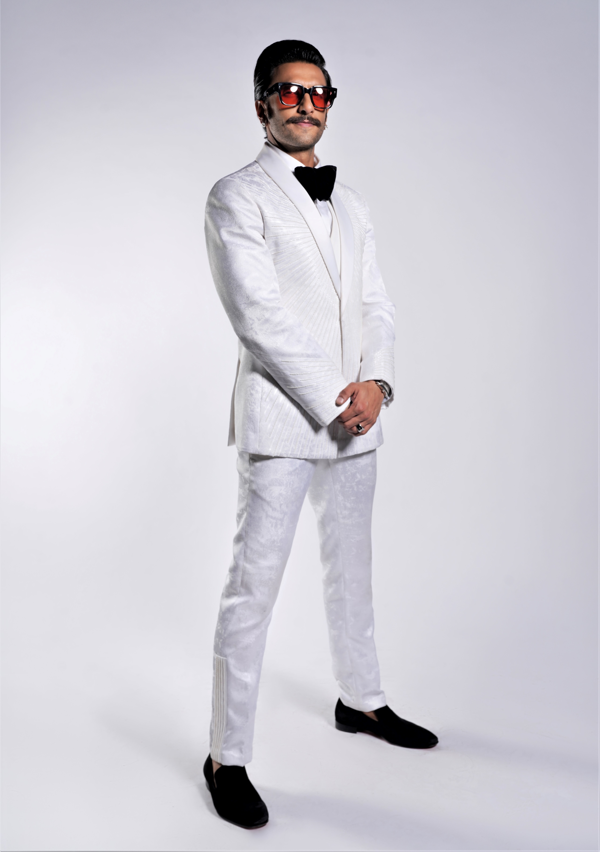 Buy Vastraas New Stylish Ranveer Singh Partywear White Suit for Online in  India 