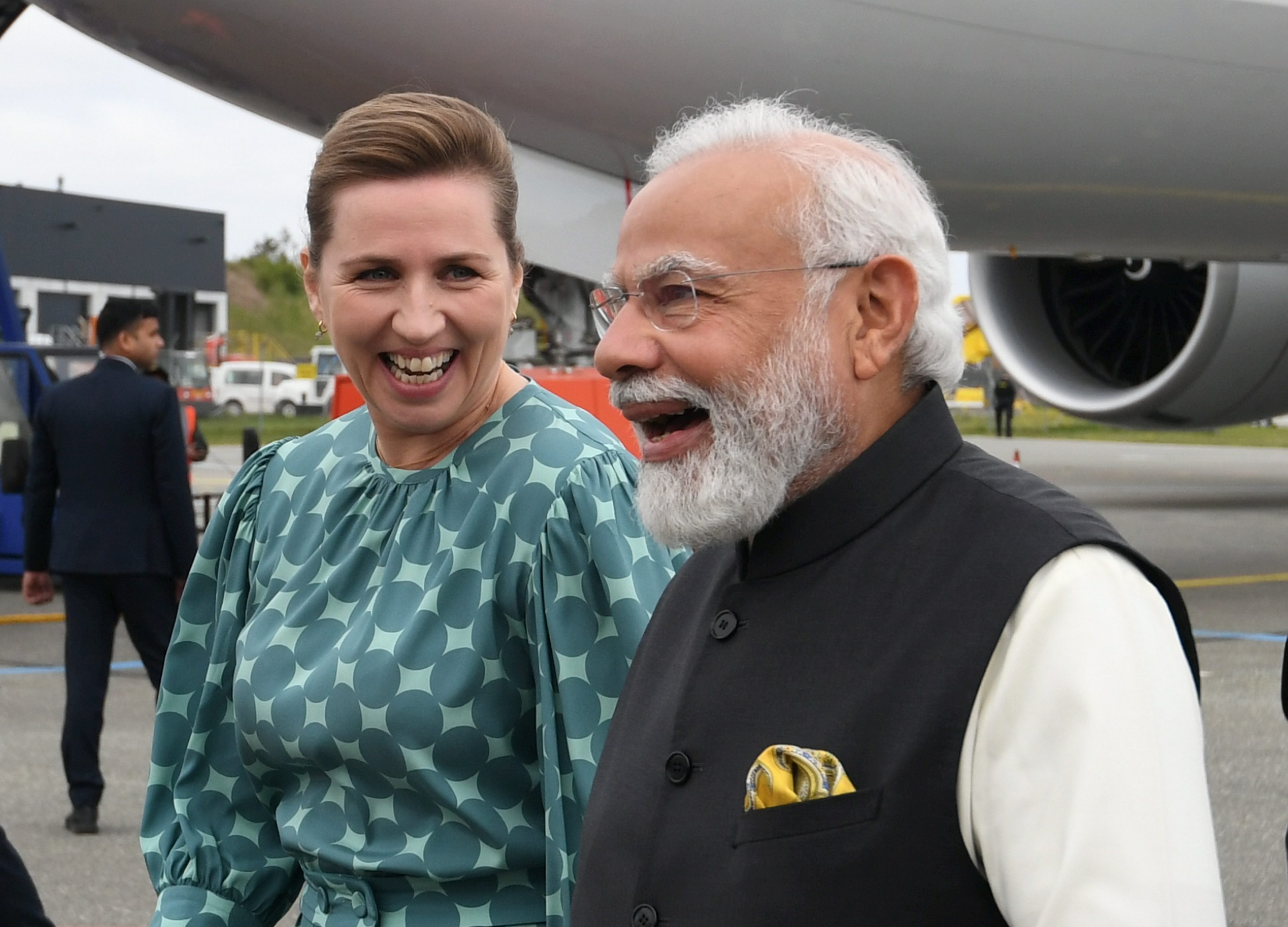 PM Modi in Denmark Danish premier's 'special gesture'; two leaders