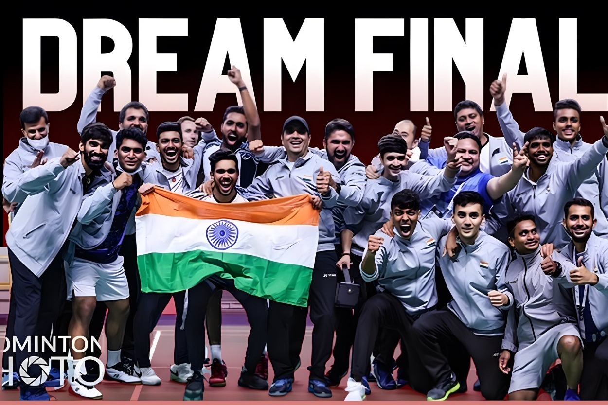 Indian mens badminton team creates history, reaches first-ever Thomas Cup final The Tribune India