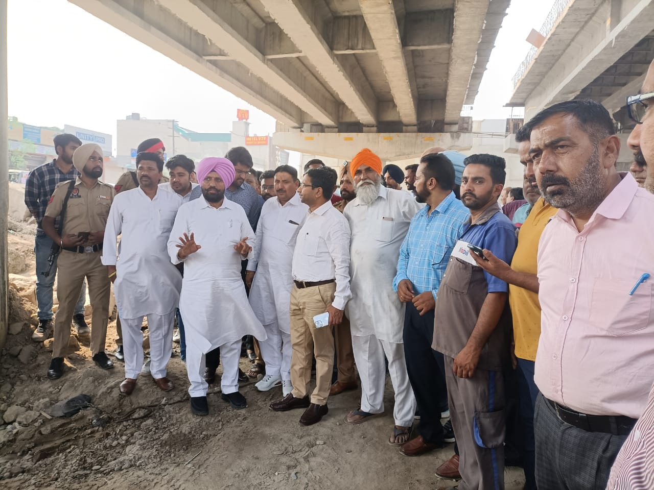 Complete flyover project by Sept 30, Ludhiana East MLA asks NHAI