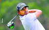 Golfer Lahiri battles cold, wet and windy conditions to rise to third at Wells Fargo