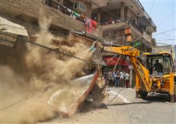 Arvind Kejriwal targets BJP over anti-encroachment drive in Delhi