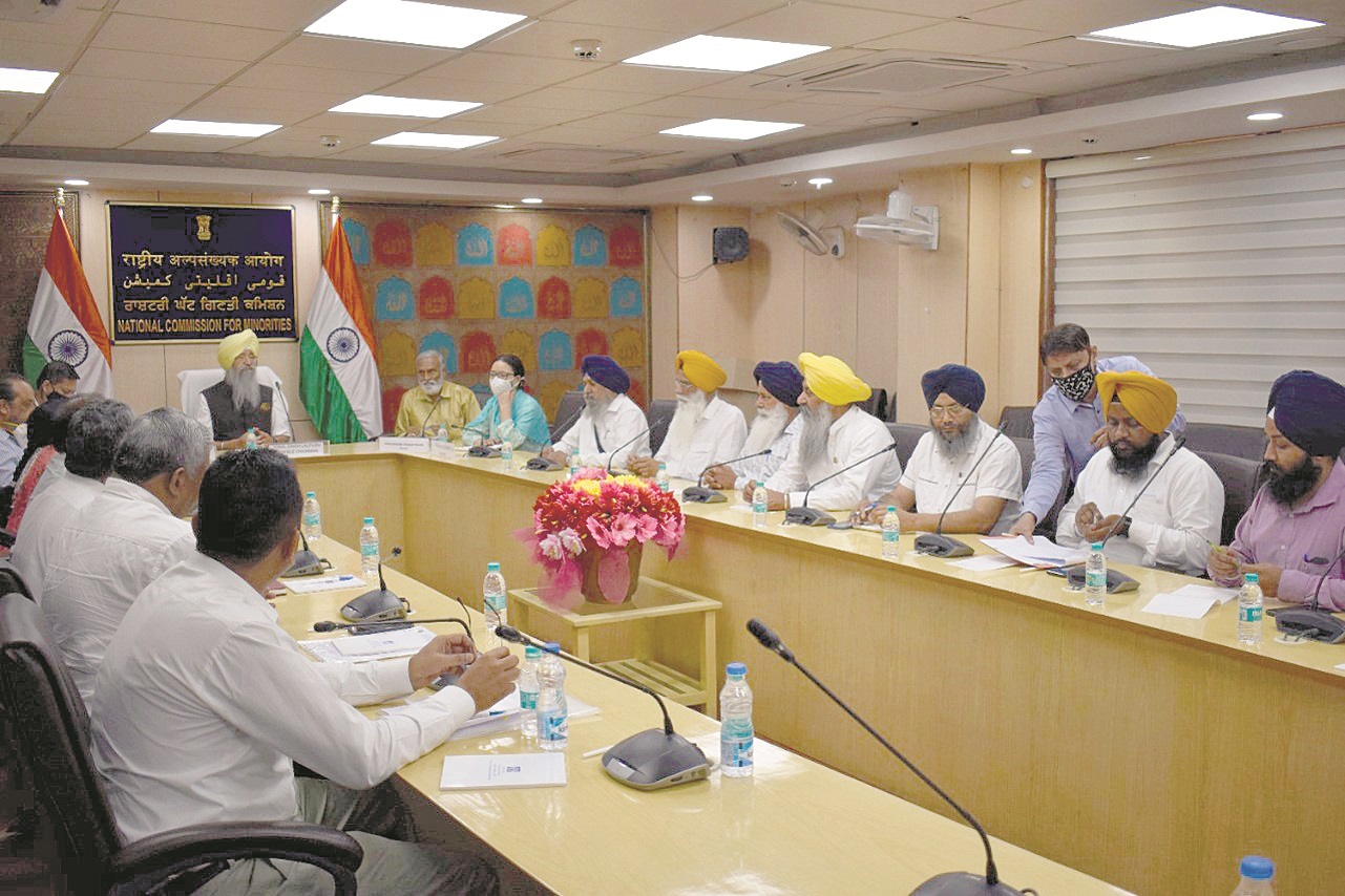 SGPC delegation takes up conversion issue with minorities panel