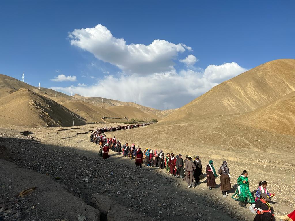 Buddhist monk's march stirs communal tension in Ladakh