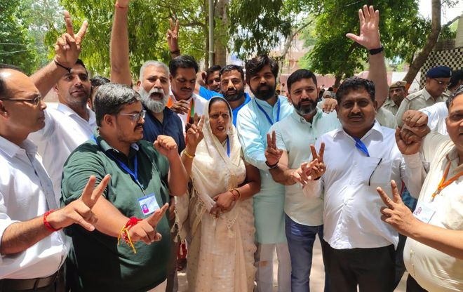BJP-JJP victorious on 3 posts;  AAP bags one in Ismailabad
